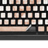 White Rose Gold Marble K95 RGB PLATINUM Mechanical Gaming Keyboard Skin