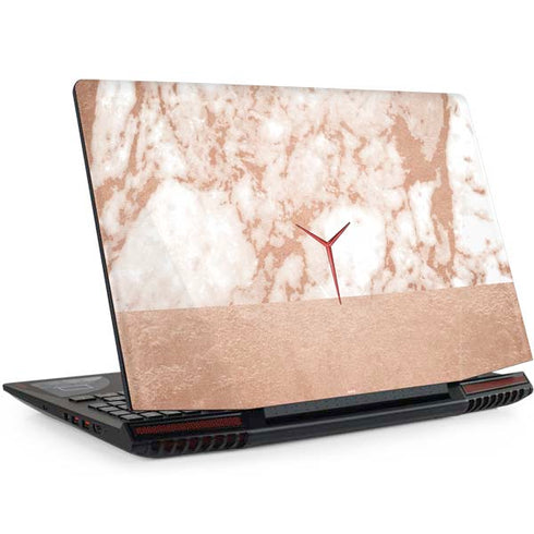 White Rose Gold Marble Legion Y720 Skin
