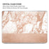 White Rose Gold Marble MacBook Air 13in M1 (2021) Case plus Skin
