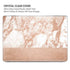 White Rose Gold Marble MacBook Air 15in (2023-2025) Case plus Skin