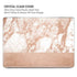 White Rose Gold Marble MacBook Pro 16in (2021-25) Case plus Skin