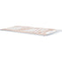 White Rose Gold Marble Magic Keyboard Skin