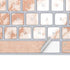 White Rose Gold Marble Magic Keyboard Skin