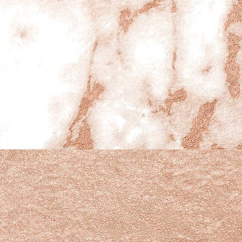 White Rose Gold Marble Moto E5 Play Skin