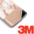 White Rose Gold Marble Moto E5 Plus Skin