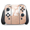 White Rose Gold Marble Nintendo Switch (2017-2021) Joy-Con Controller Skin