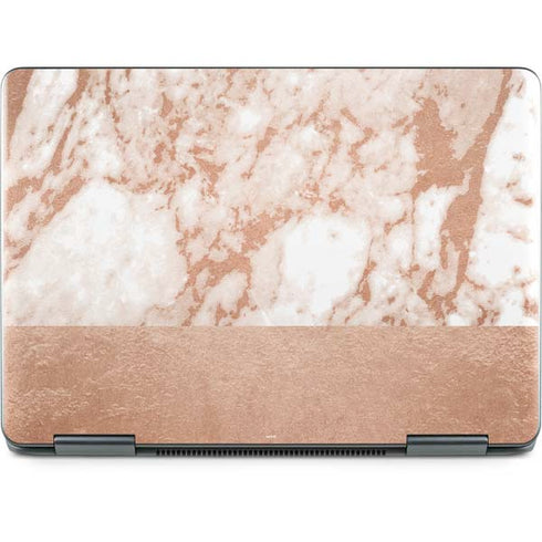 White Rose Gold Marble Notebook 9 Pro 13in (2017) Skin