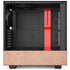 White Rose Gold Marble NZXT H510 Compact ATX Mid-Tower Case Skin