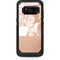White Rose Gold Marble Otterbox Commuter Galaxy Skin