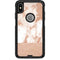 White Rose Gold Marble Otterbox Commuter iPhone Skin