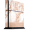 White Rose Gold Marble PS4 Console Skin