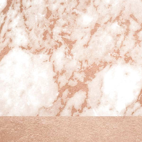 White Rose Gold Marble PS4 Pro/Slim Controller Skin