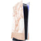 White Rose Gold Marble PS5 Console Skin