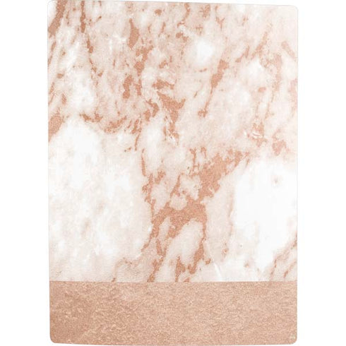 White Rose Gold Marble PS5 Digital Edition Bundle Skin