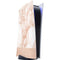 White Rose Gold Marble PS5 Digital Edition Console Skin