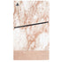 White Rose Gold Marble PS5 Slim Disk Console Skin