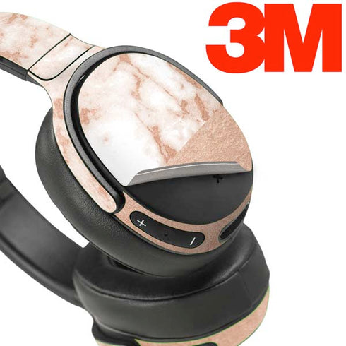White Rose Gold Marble Skullcandy Venue Skin