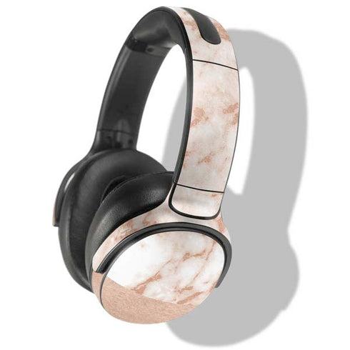 White Rose Gold Marble Skullcandy Venue Skin