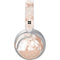 White Rose Gold Marble Surface Headphones Skin