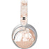 White Rose Gold Marble Surface Headphones Skin