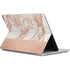 White Rose Gold Marble Surface Laptop Studio Skin