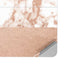 White Rose Gold Marble Surface Laptop Studio Skin