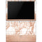 White Rose Gold Marble Surface Pro 6 Skin