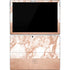 White Rose Gold Marble Surface Pro 7 Skin