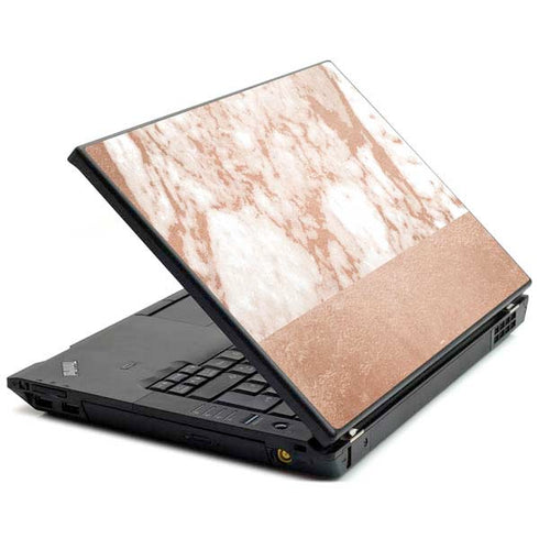 White Rose Gold Marble T440s Skin