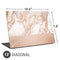 White Rose Gold Marble Universal Laptop 13in (10.6 x 7.6in) Skin