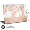 White Rose Gold Marble Universal Laptop 14in (11.4 x 8.2in) Skin