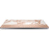 White Rose Gold Marble Universal Laptop 16.6in (13.4 x 9.7in) Skin
