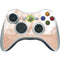 White Rose Gold Marble Xbox 360 Wireless Controller Skin