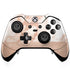 White Rose Gold Marble Xbox One Elite Controller Skin