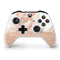 White Rose Gold Marble Xbox One S Controller Skin
