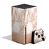 White Rose Gold Marble Xbox Series X Bundle Skin