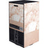 White Rose Gold Marble Xbox Series X Console Skin
