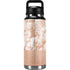 White Rose Gold Marble YETI Rambler 36oz Bottle Skin