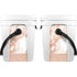 White Rose Gold Marble YETI Roadie 24 Hard Cooler Skin