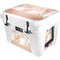 White Rose Gold Marble YETI Tundra 35 Hard Cooler Skin