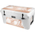 White Rose Gold Marble YETI Tundra 65 Hard Cooler Skin