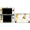 White Scattered Marble 3DS XL 2015 Skin