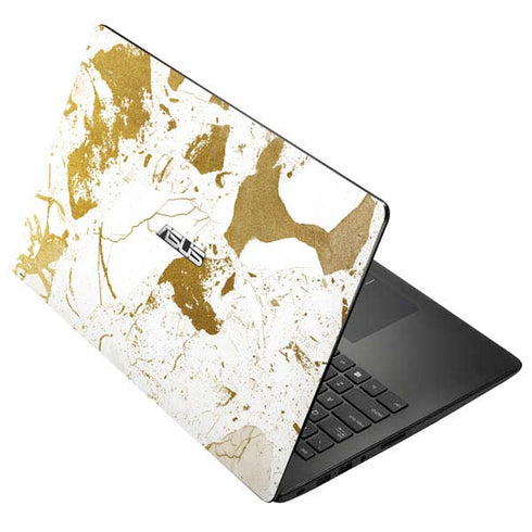 White Scattered Marble Asus X502CA 15.6 Skin