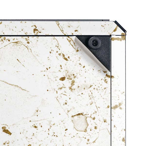 White Scattered Marble Cooler Master MasterBox Q300L Mini Tower Skin