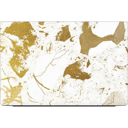 White Scattered Marble Dell Vostro Skin