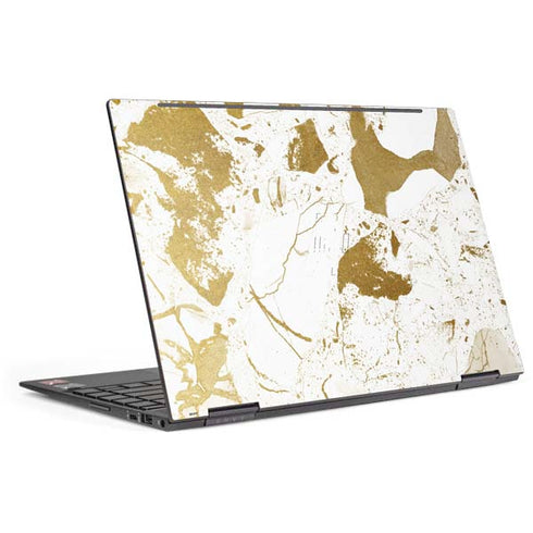 White Scattered Marble HP Envy Skin
