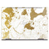 White Scattered Marble HP Envy Skin