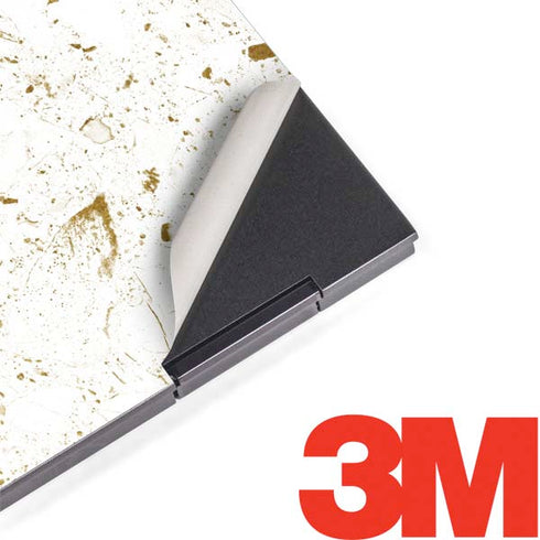 White Scattered Marble HP Envy Skin