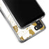 White Scattered Marble Galaxy A21 Clear Case