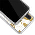 White Scattered Marble Galaxy A50 Clear Case